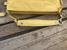 Load image into Gallery viewer, Coach Hobo Zoe Medium Yellow Leather Shoulder Bag F12671
