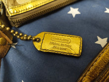 Load image into Gallery viewer, Coach Hobo Special Limited Edition Signature E04U 1495 Metallic Gold
