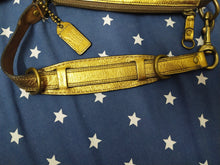 Load image into Gallery viewer, Coach Hobo Special Limited Edition Signature E04U 1495 Metallic Gold
