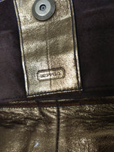 Load image into Gallery viewer, Coach Hobo Special Limited Edition Signature E04U 1495 Metallic Gold
