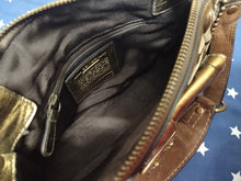 Load image into Gallery viewer, Coach Hobo Special Limited Edition Signature E04U 1495 Metallic Gold
