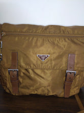 Load image into Gallery viewer, Prada Nylon Tobacco Messenger Sling Bag
