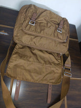 Load image into Gallery viewer, Prada Nylon Tobacco Messenger Sling Bag
