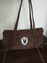 Load image into Gallery viewer, Prada Camoscio Easy Suede Bag
