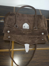Load image into Gallery viewer, Prada Camoscio Easy Suede Bag
