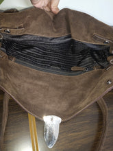 Load image into Gallery viewer, Prada Camoscio Easy Suede Bag
