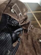 Load image into Gallery viewer, Prada Camoscio Easy Suede Bag
