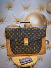 Load image into Gallery viewer, Louis Vuitton Briefcase from the 1960s vintage
