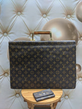 Load image into Gallery viewer, Louis Vuitton Briefcase from the 1960s vintage
