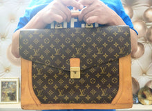Load image into Gallery viewer, Louis Vuitton Briefcase from the 1960s vintage
