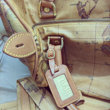 Load image into Gallery viewer, Alviero Martini 1A Classe Geo Coated Canvas Weekender Bag

