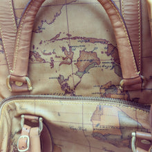 Load image into Gallery viewer, Alviero Martini 1A Classe Geo Coated Canvas Weekender Bag
