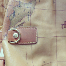 Load image into Gallery viewer, Alviero Martini 1A Classe Geo Coated Canvas Weekender Bag
