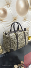 Load image into Gallery viewer, Authentic 70s Celine Made in France Monogram Canvas Duffle Bag
