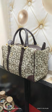 Load image into Gallery viewer, Authentic 70s Celine Made in France Monogram Canvas Duffle Bag
