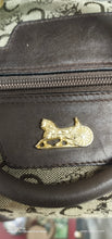 Load image into Gallery viewer, Authentic 70s Celine Made in France Monogram Canvas Duffle Bag
