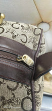 Load image into Gallery viewer, Authentic 70s Celine Made in France Monogram Canvas Duffle Bag
