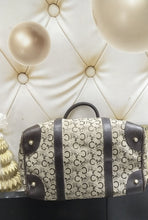 Load image into Gallery viewer, Authentic 70s Celine Made in France Monogram Canvas Duffle Bag
