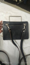 Load image into Gallery viewer, Authentic Vintage Flandre Club 1978 hard crossbody bag with silver hardware
