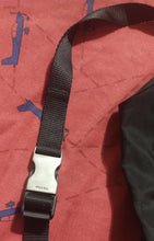 Load image into Gallery viewer, Vintage PRADA Authentic Nylon Backpack Black B2811 #51303 PRADA Backpack with silver hardware

