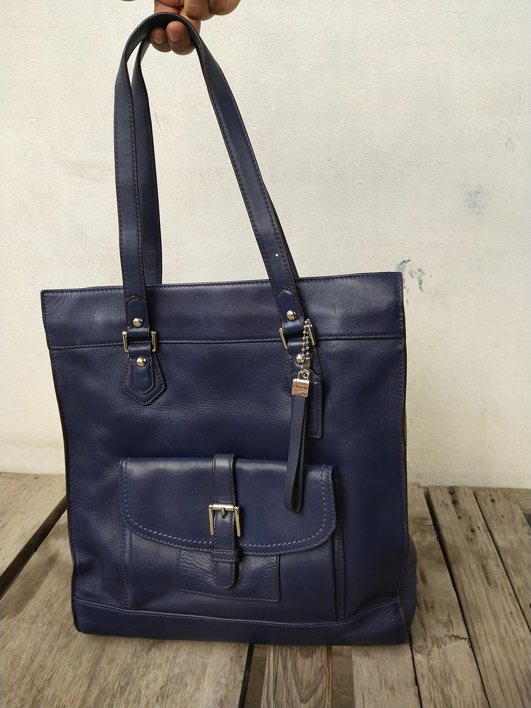 Coach Charlie Leather Tote F27823