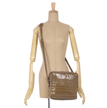 Load image into Gallery viewer, Authentic Vintage Fendi Pattern Zucchino Leather Ladies Khaki Zucca Shoulder Bag
